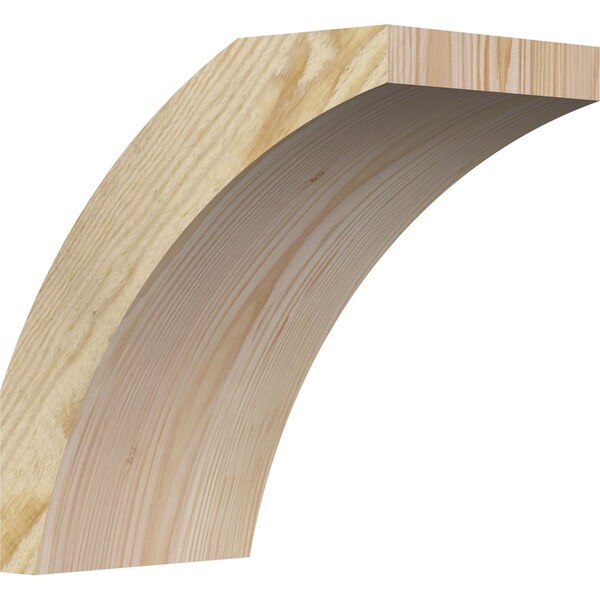 Ekena Millwork 6"W x 10"D x 10"H Thorton Rough Sawn Knee Brace, Douglas Fir BRC06X10X10THR00RDF - main